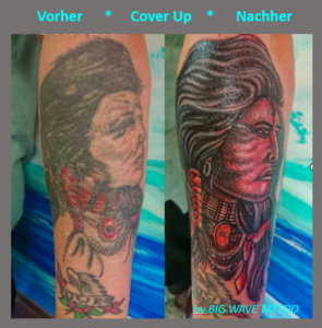 Cover Up by BIG WAVE TATTOO Private & Art