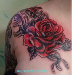 Tattoo mit Rose