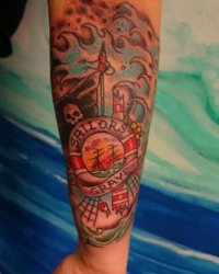Tattoo Sailor`s Grave